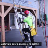 Video „práce na žebříku“